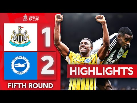 Welbeck Extra-Time Hero! | Newcastle 1-2 Brighton | Emirates FA Cup 2024-25