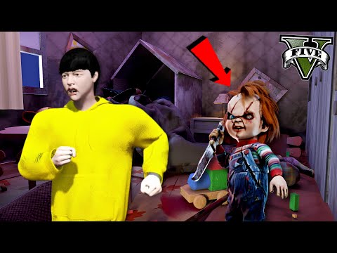 ကျွန်တော် အရုပ်သရဲ Chucky ကို ဝယ်လာခဲ့မိတယ် | I bought Chucky in GTA V | SMART On Live