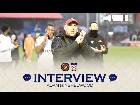 💬 Post Match Interview | Adam Hinshelwood | Ebbsfleet United