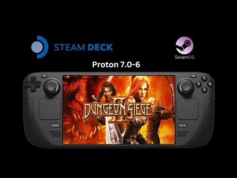 Dungeon Siege II (2005) - Steam Deck Gameplay