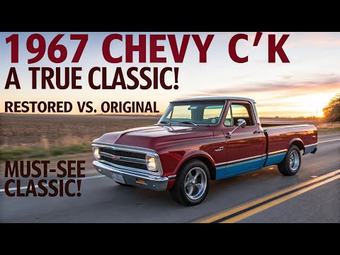 1967 Chevrolet C/K: The Classic Workhorse That Defined an Era