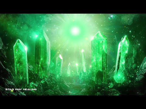 432Hz + 741Hz WHOLE BODY REGENERATION • ARCHANGEL RAPHAEL'S GREEN RAY