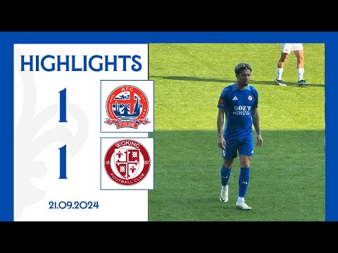 AFC Fylde 1-1 Woking | Match Highlights