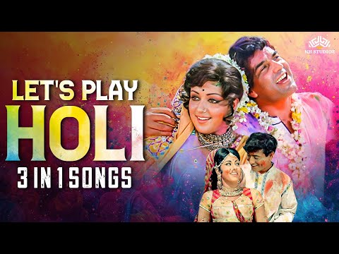 Top 3 Holi Songs | Best Bollywood Holi Songs |  होली गीत | Non-Stop होली Hits | Holi Special