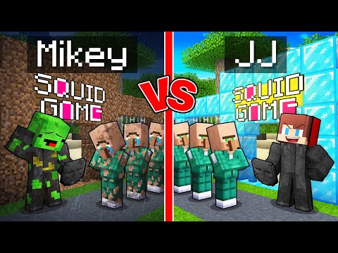 Mikey POOR vs JJ RICH Front Man in Squid Game in Minecraft (Maizen)