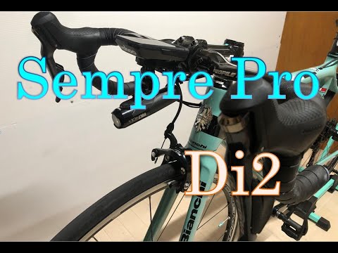 Di2になったBianchi　Sempre Proを何故か山奥で紹介します！