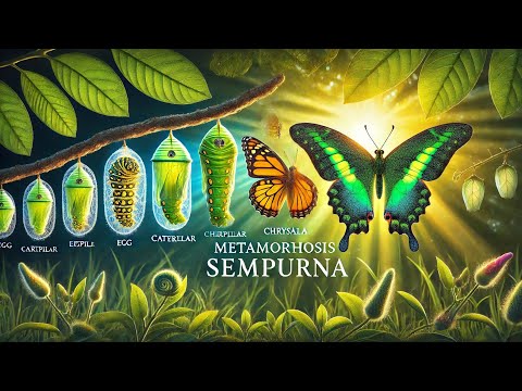 Metamorfosis Sempurna: Keajaiban Alam!