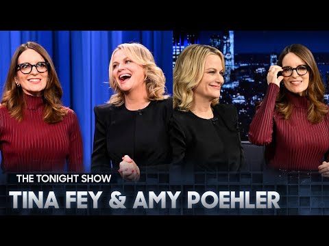 Tina Fey and Amy Poehler Challenge Jimmy to a Joke-Off and Reminisce on the SNL Mom Jeans Sketch