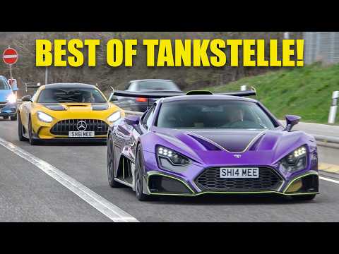 BEST OF Cars Leaving Nürburgring Tankstelle 2024 - Burnouts, Drifts, Funny Moments, Fails!