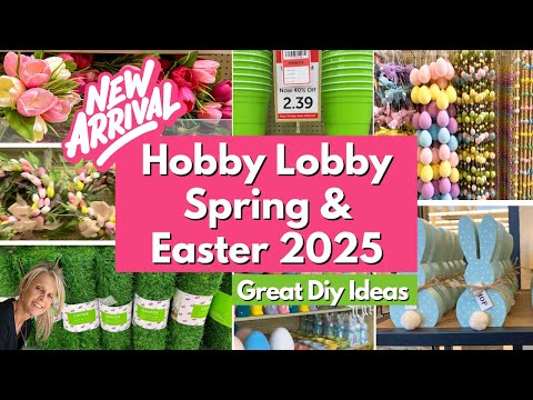 2025 Spring Hobby Lobby Haul - Amazing Diy Ideas For Spring