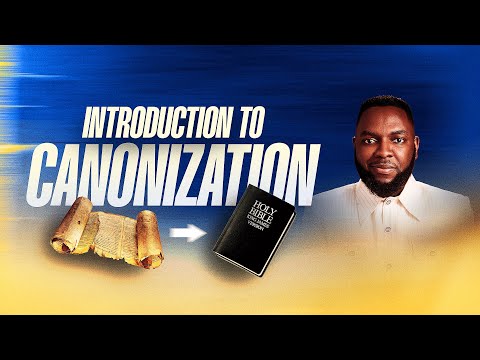 The Canon Of Scripture || Pastor Elvis Okhifo