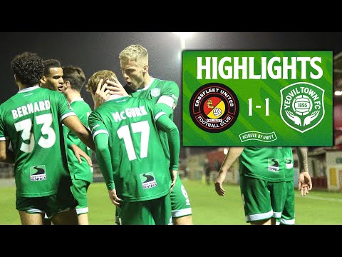 Highlights | Ebbsfleet United 1-1 Yeovil Town