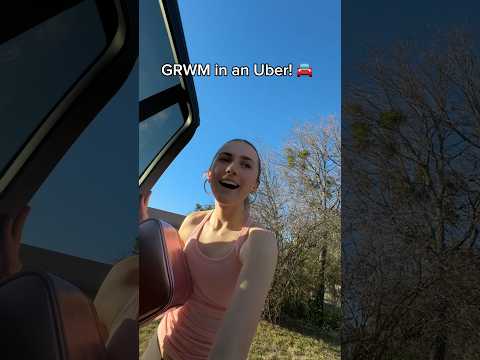 GRWM: In an UBER! #subscribe #grwmroutine #grwm