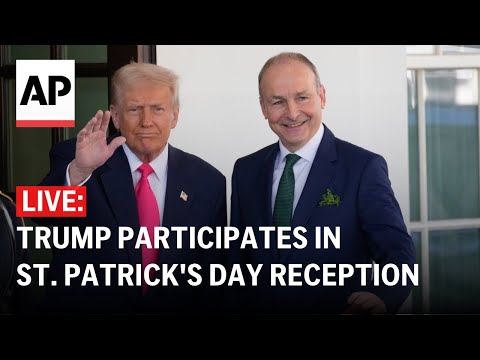 LIVE: Trump and Ireland’s prime minister participate in St. Patrick's Day reception