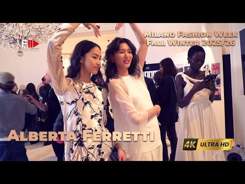 ALBERTA FERRETTI BEHIND THE SCENES WHIT LORENZO SERAFINI I F/W 2025/26 - Fashion Channel Chronicle