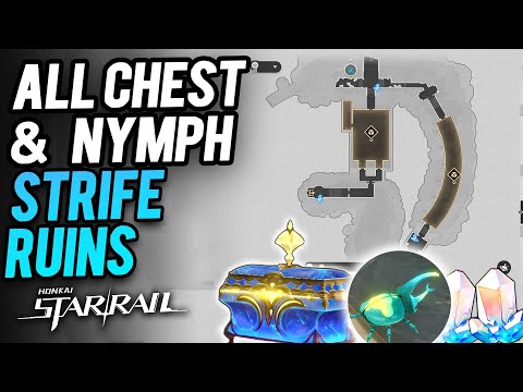 Strife Ruins Castrum Kremnos All Chest Locations ,Spirithief, Nymph Locations | Honkai Star Rail 3.0