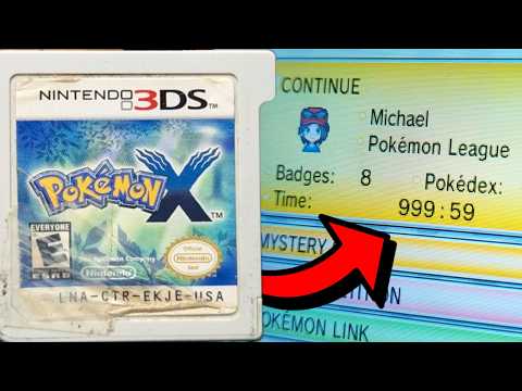 I Bought EVERY Used Pokemon Game, Here's What's On Their Save Files