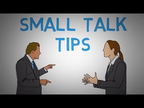 Small Talk - How to Start a Conversation - Tips and Tricks (animated)