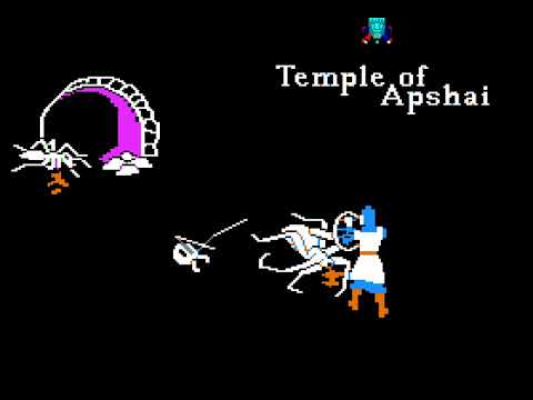 Apple II Game: Dunjonquest- Temple of Apshai (1979 Automated Simulations, Inc.)