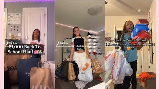 BACK TO SCHOOL Haul - Tiktok Compilation #3