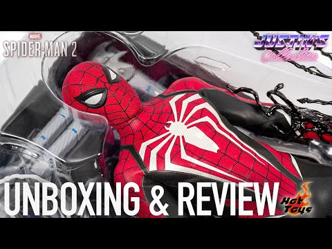 Hot Toys Spider-Man 2 Red & Black Advanced Suit 2.0 Unboxing & Review