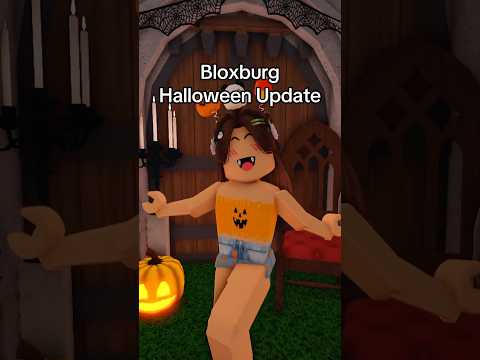 Bloxburg HALLOWEEN Update🎃 #roblox #bloxburg