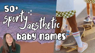 50+ Sporty Aesthetic Baby Names for 2024 - Unique & Strong Name Ideas for Boys and Girls