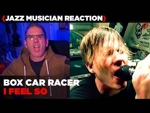 Jazz Musician REACTS | Box Car Racer "I Feel So" | MUSIC SHED EP387