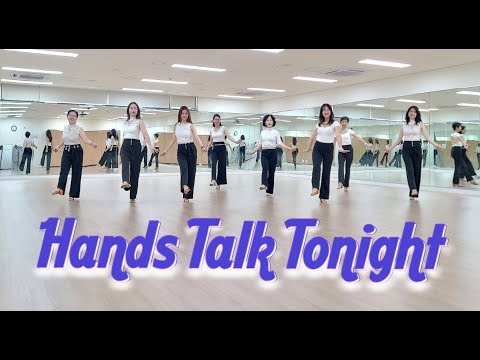 HANDS TALK TONIGHT - IMPROVER CLASSIC LINEDANCE (Dave Morgan)