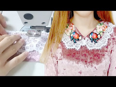 [ENG]#5오마이걸 OHMYGIRL 아린 옷만들기 DIY COSTUME 비밀정원 벨벳원피스  Secet Garden velvet dress│패리스 걸그룹 무대의상 FERRYS