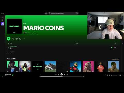 Ethan reacts to "MARiO COINS" by IDK!