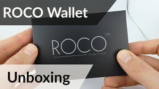 ROCO Wallet Unboxing - The Best Aluminum Wallet, But One Thing Worries Me