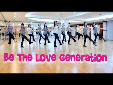 BE THE LOVE GENERATION - Improver Linedance (Colin Ghys & Gudrun Schneider)