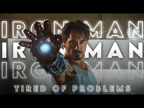 Iron Man [4K] Edit | Tired Of Problems (Slowed) #ironman #tonystark