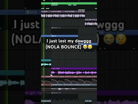 I just lost my dawwwggg (NOLA BOUNCE) 😭🤧😢 #nolabounce #nola #ijustlostmydawg #flstudio