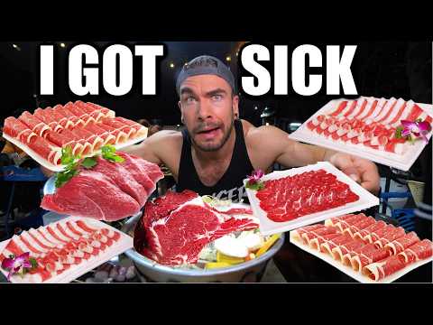 This GIANT SEAFOOD BUFFET & BBQ GAVE ME FOOD POISONING... | Joel Hansen