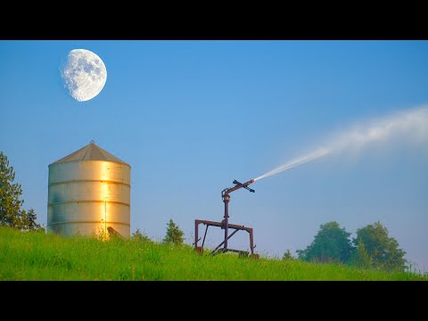 8 Hours - Relaxing Sprinkler Sounds 4K HD - White Noise, ASMR, Sleep | Great Escapes