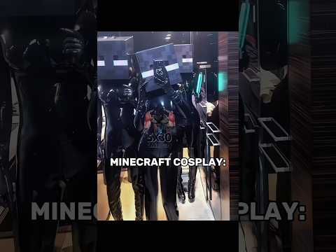 Minecraft Cosplay Girls vs Men #minecraft #edit #cosplay #meme #shorts