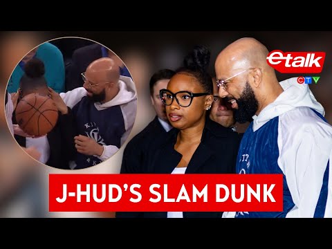 Jennifer Hudson GETS HIT in the head by a basketball I Celebrity