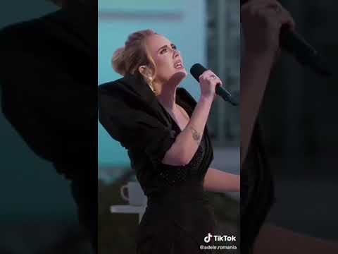 Adele- Easy on me live