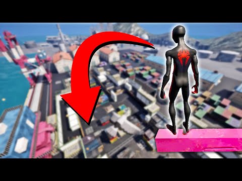 MILES MORALES DOES INSANE PARKOUR TRICKS! (Rooftops & Alleys)