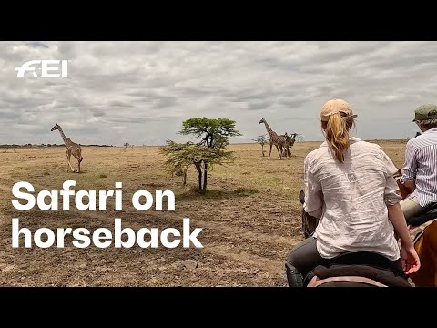 Buckle up for a "saddle safari" in Africa! | RIDE presented by Longines