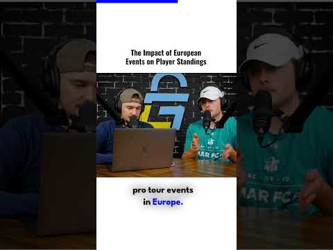 The Impact of European Events on Player Standings! #discgolf #podcast #discgolfprotour