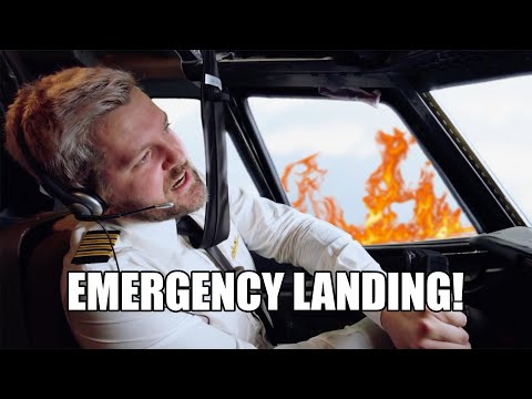 EMERGENCY LANDING 🚨😱 DILLON FRANCIS SAVES 300 FREQUENT FLYERS