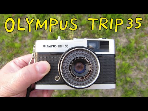 【フィルムカメラ】OLYMPUS TRIP 35　ハードオフで1100円！ 清掃して写真を撮りました【Film camera】