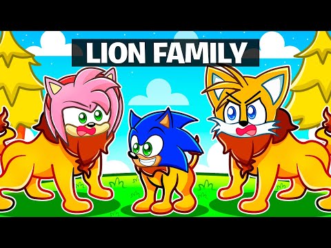 Having a LION FAMILY In Roblox!