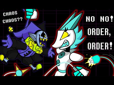 CHAOS AND ORDER - Jevil and Tasque Manager Timelapse