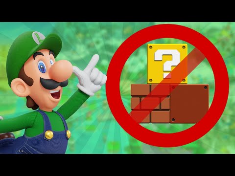 Can I beat New Super Luigi U without TOUCHING A SINGLE BLOCK?