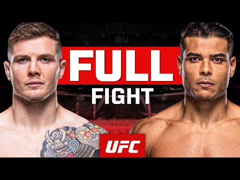 Marvin Vettori vs Paulo Costa | FULL FIGHT | UFC Vegas 104