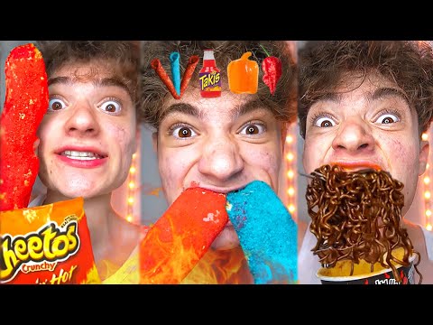 Extreme Spicy Food Tiktok Compilation 8 | @Spizeethegoat